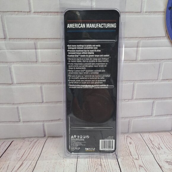 Klein Tools American Forged 3 Piece Screwdriver Set 8544374 Limited Edition - Picture 5 of 6